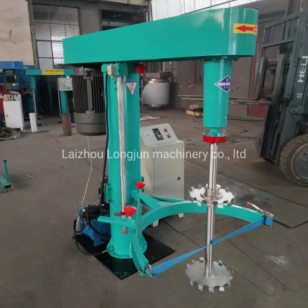 Hydraulic Lfting Anti-Explosion Paint High Speed Disperser