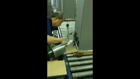 Máquina automática de tubos de sellado de soldadura y corte ultrasónico de tubos de cobre para aire acondicionado